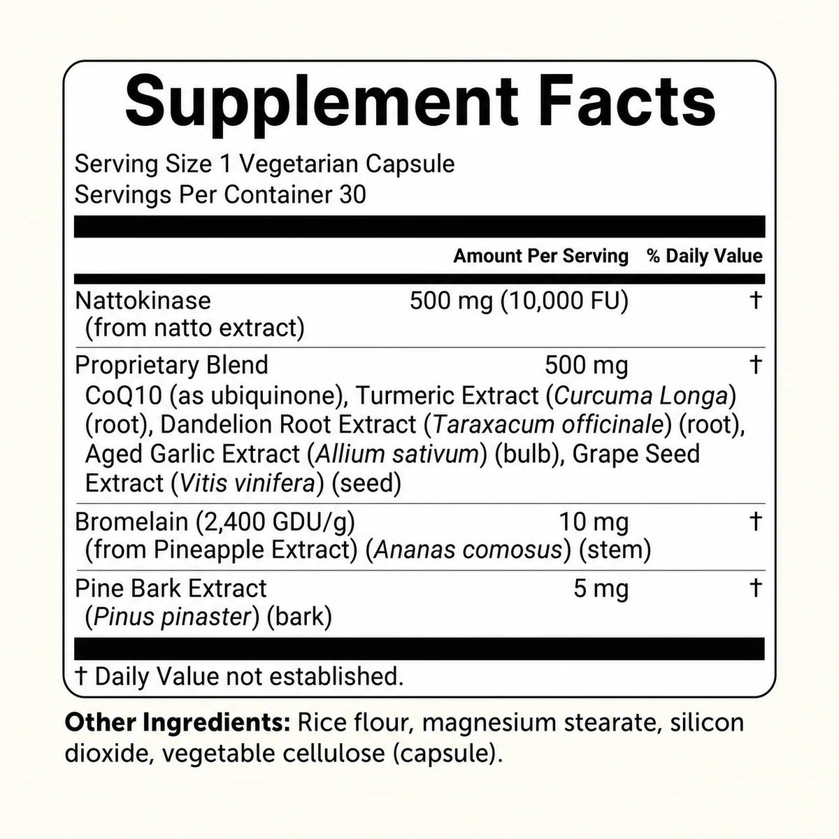 💥 50% OFF🌿 Nattokinase 10,000 FU✨ Supports Healthy Circulation