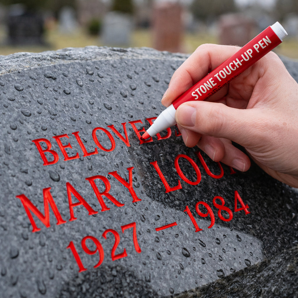 🔥HOT SALE 🐦Golden Tombstone Marker Pen for Restoring Faded Grave Inscriptions(2 PCS)