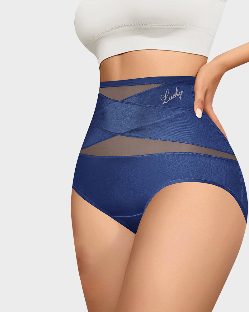 High‑Waist Tummy Control Seamless Shaping Panties