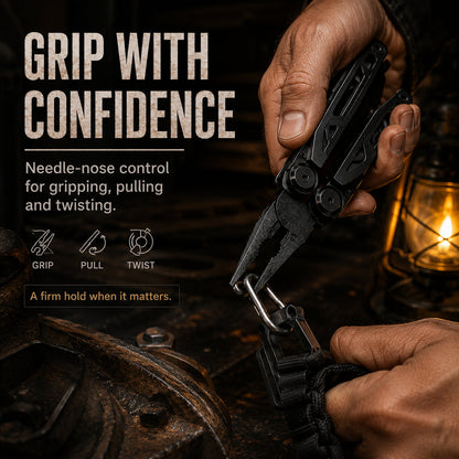 🔥Limited Time 49% OFF⚡25-in-1 Stainless Steel EDC Multi-Tool🔧