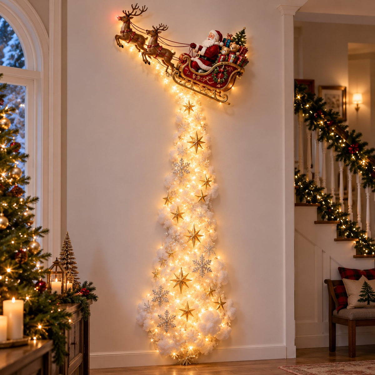 ✨Limited Time-50% OFF🎅 Christmas Wonderland Wall Light✨ Cozy Holiday Glow for Home🏠