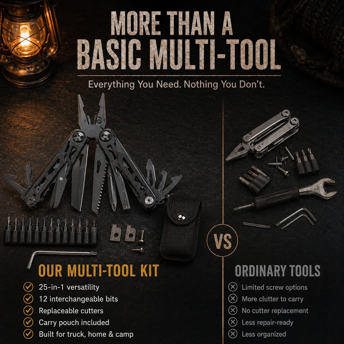 🔥Limited Time 49% OFF⚡25-in-1 Stainless Steel EDC Multi-Tool🔧