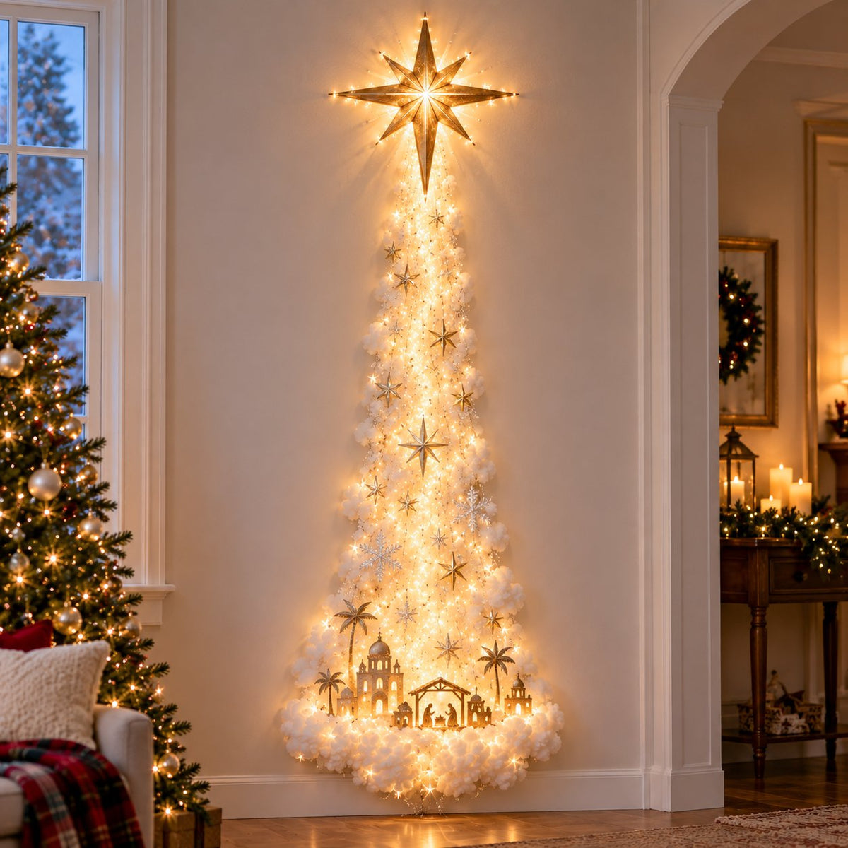 ✨Limited Time-50% OFF🎅 Christmas Wonderland Wall Light✨ Cozy Holiday Glow for Home🏠