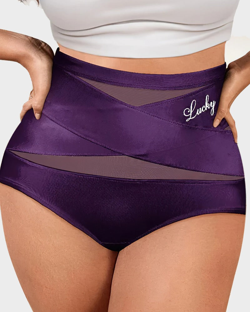 High‑Waist Tummy Control Seamless Shaping Panties
