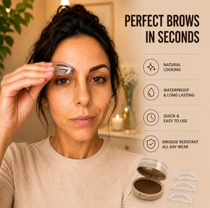 StampBrow Eyebrow Stamp Kit | Fuller Natural Brows in Seconds