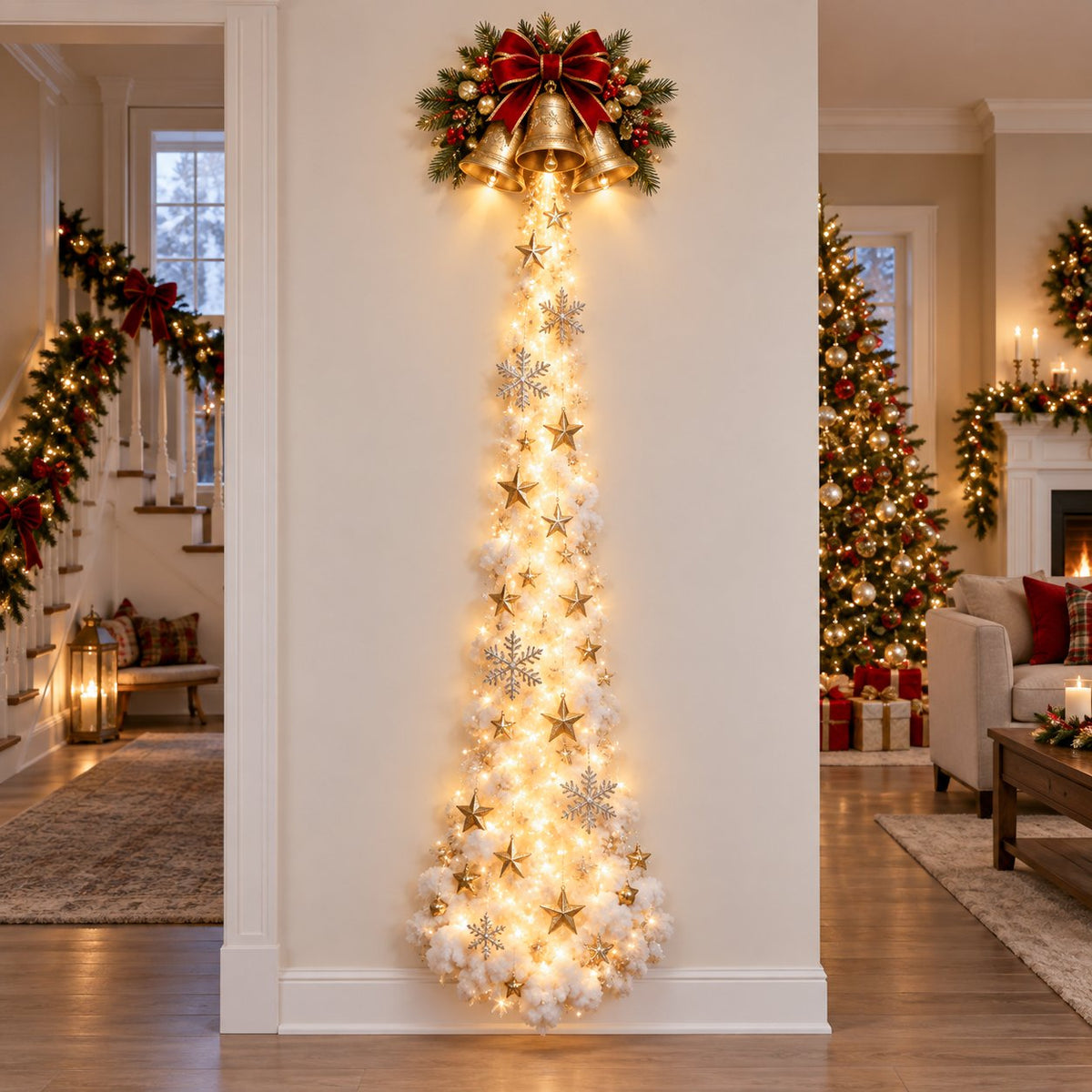 ✨Limited Time-50% OFF🎅 Christmas Wonderland Wall Light✨ Cozy Holiday Glow for Home🏠