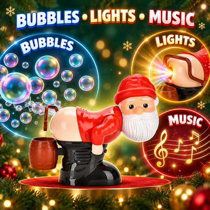 🎄 Christmas Sale: 50% OFF🎅 Farting Santa Bubble Machine💨 Funny Holiday Party Toy & Gift