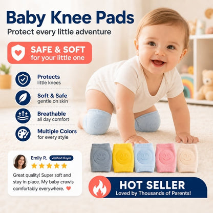🏆 Last Day Special Offer! 🔥Buy 3 Get 2 Free😉Baby Anti-Fall Knee Pads