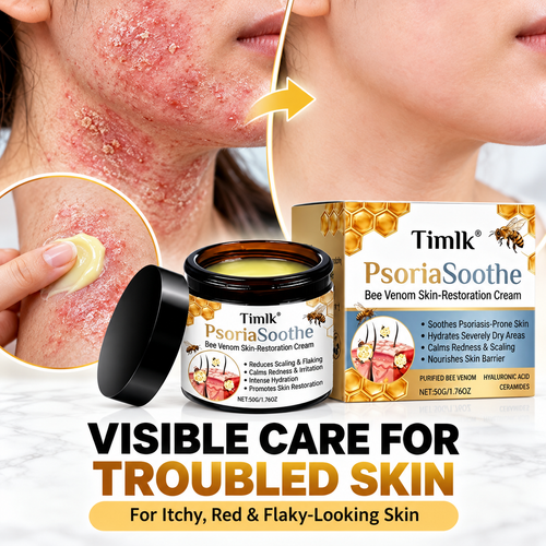 Timlk® PsoriaSoothe Bee Venom Skin-Restoration Cream