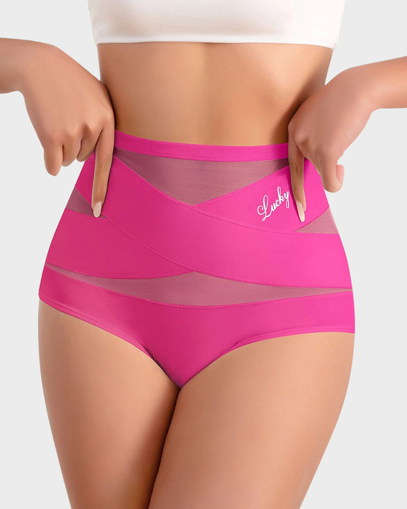 High‑Waist Tummy Control Seamless Shaping Panties
