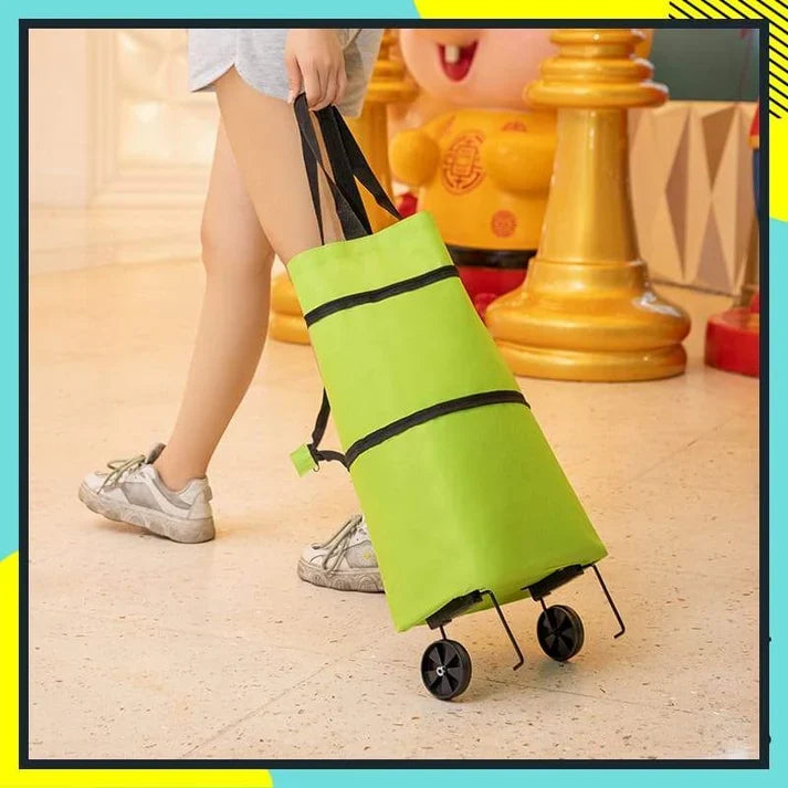 🔥HOT SALE 49% OFF🔥Foldable 2-in-1 Shopping Bag-ROLL.SHOP. GO EASY.