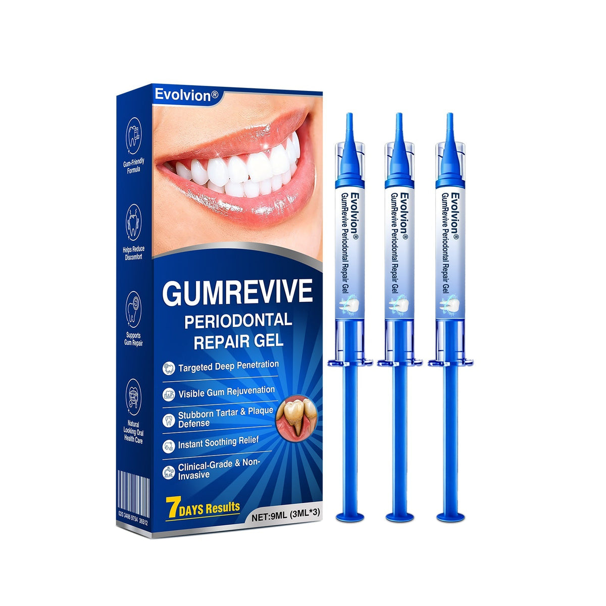 🔥LAST DAY 49% OFF - 🏅🦷🛡️Evolvion® GumRevive Periodontal Repair Gel