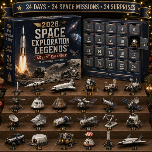 2026 Space Exploration Legends Advent Calendar - 24 Days of Space Missions, 24 Collectible Surprises