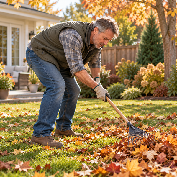 Picking Up Leaves