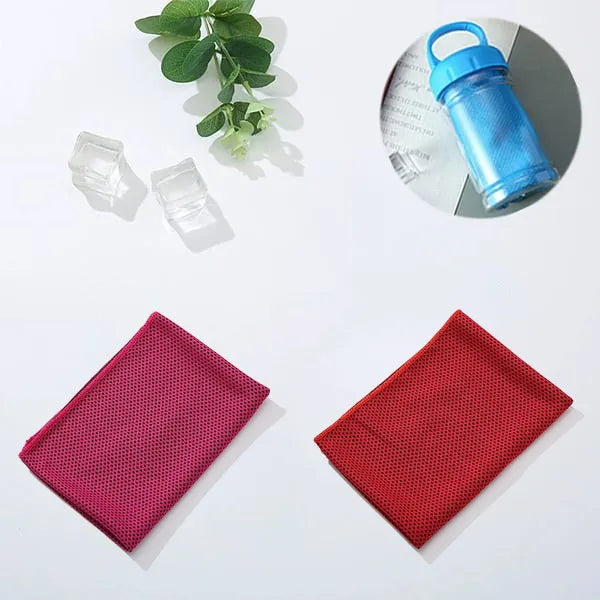 🎉 BUY 1 GET 1 FREE🌞Cooling Bottle - Cold Sweat Towel You Can Use Anywhere, Anytime! Reusable Soft Absorbent Cooling Portable