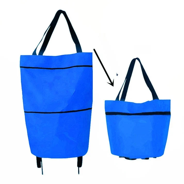 🔥HOT SALE 49% OFF🔥Foldable 2-in-1 Shopping Bag-ROLL.SHOP. GO EASY.