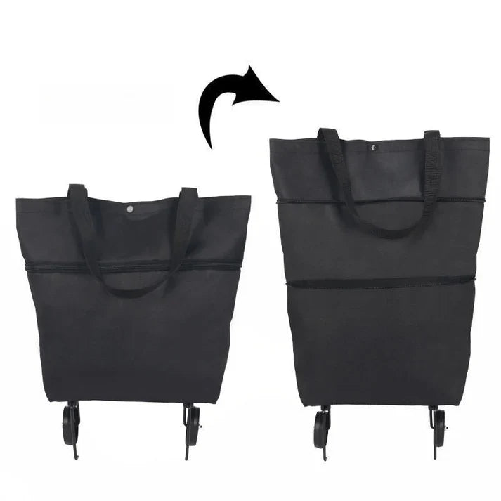 🔥HOT SALE 49% OFF🔥Foldable 2-in-1 Shopping Bag-ROLL.SHOP. GO EASY.