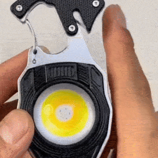 💡8-in-1 Multifunctional Keychain Flashlight🔦🌈