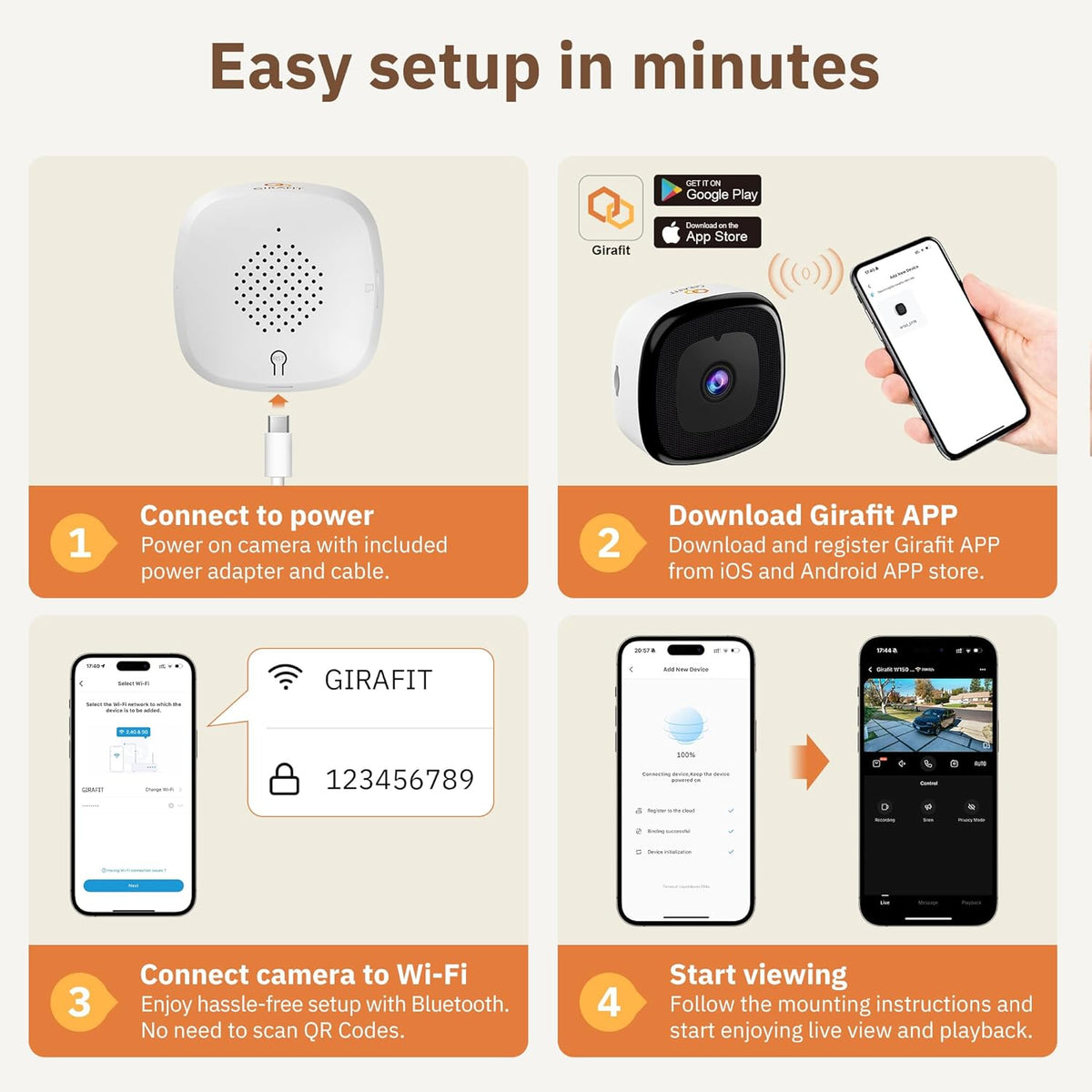 Last Day Promotion!🔥 Crystal-clear security 2K camera 🎥 Color Night Vision 🌙 24/7 Recording & Smart Alerts 🚨 Easy Install! 🔒