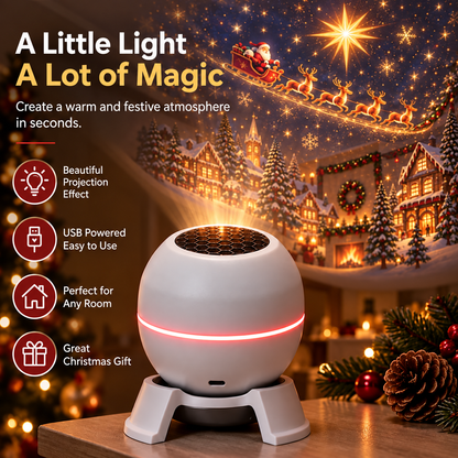 🎄 Christmas Wonderland Projector | 63% OFF Today ✨