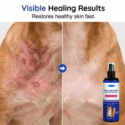 (Pet Lover) Hot Spot Spray for Pets (Dogs & Cats) — Plant-based formula to relieve itching and skin discomfort
