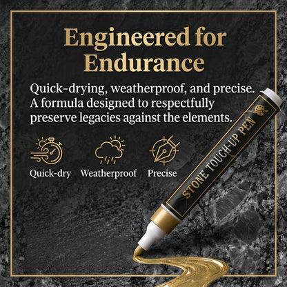 Gold Engraving Marker – Restore Faded Inscriptions with Care ✨