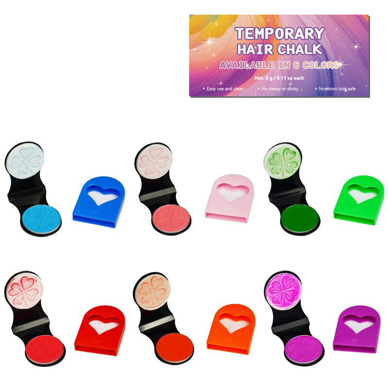 🔥Last Day 50% OFF🌈12-Color Temporary Hair Chalk Applicator Set