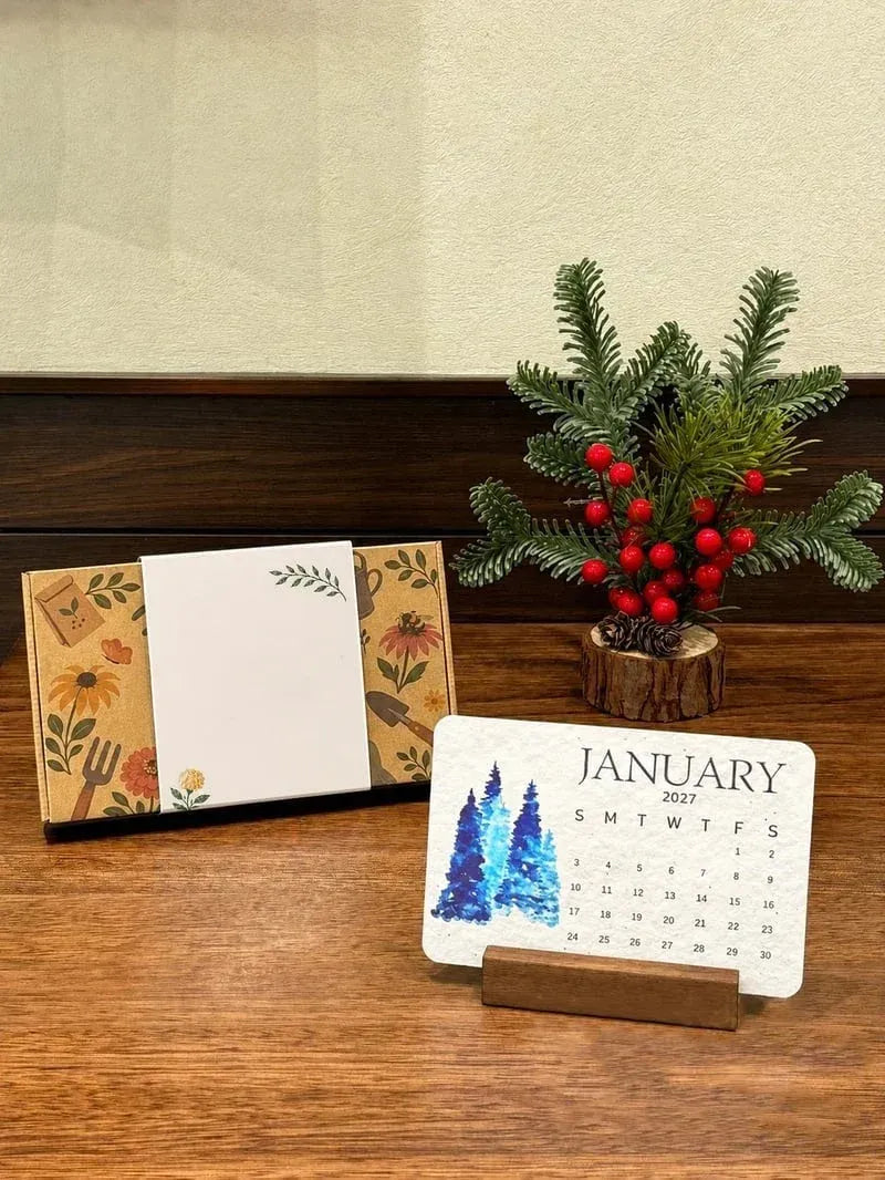 ✨⏳Only $12.99 Last Day Promotion🌱Eco-Friendly Plantable ''Timeless'' Seed Calendar 2027