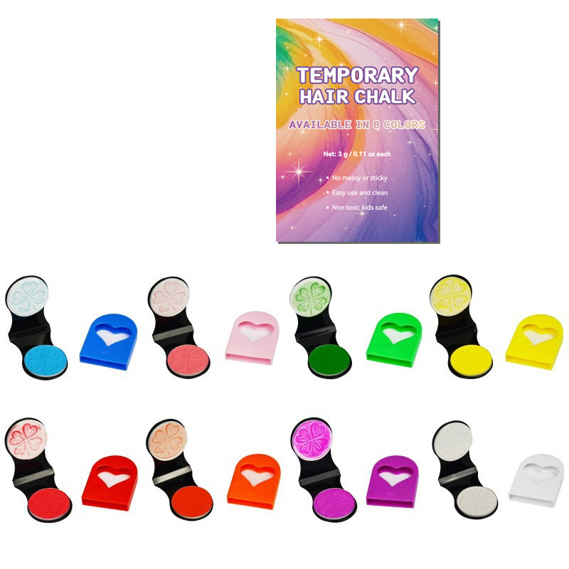 🔥Last Day 50% OFF🌈12-Color Temporary Hair Chalk Applicator Set
