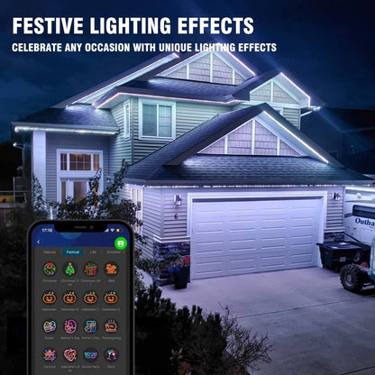 Smart Rainbow LED Permanent Outdoor Light – Smartlight | Early Christmas Sale 49% Off