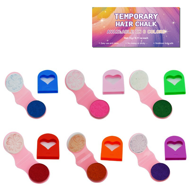 🔥Last Day 50% OFF🌈12-Color Temporary Hair Chalk Applicator Set