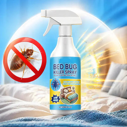 Bed Bug Killer Spray - Plant-Based, Safe for Kids & Pets