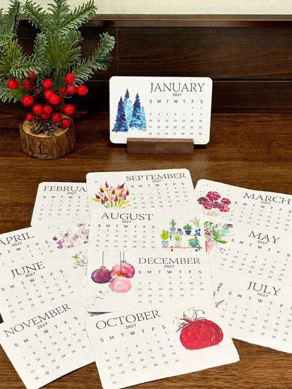 ✨⏳Only $12.99 Last Day Promotion🌱Eco-Friendly Plantable ''Timeless'' Seed Calendar 2027