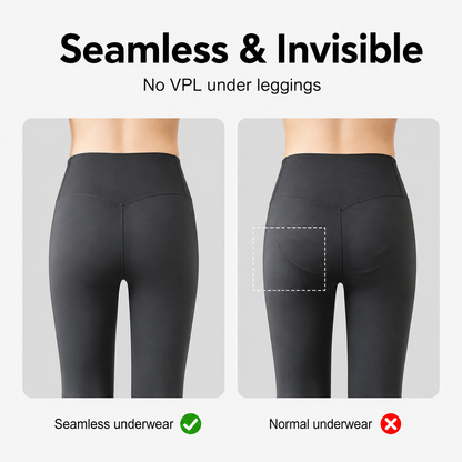 No Bunching No Lines – Women Seamless High Waist No Show Briefs