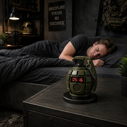Early Drill™ Grenade Alarm Clock