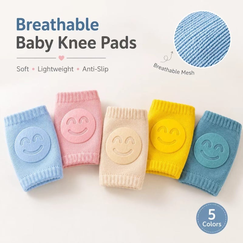 🏆 Last Day Special Offer! 🔥Buy 3 Get 2 Free😉Baby Anti-Fall Knee Pads