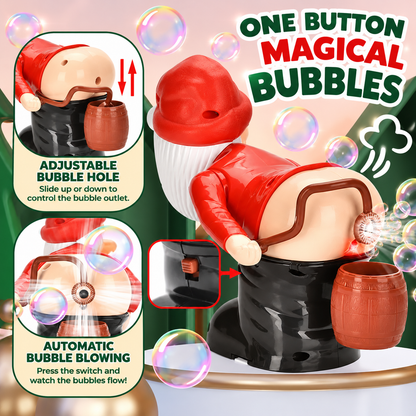 🎄 Christmas Sale: 50% OFF🎅 Farting Santa Bubble Machine💨 Funny Holiday Party Toy & Gift