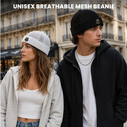 🧢 50% OFF 3-Pack Unisex Lightweight Mesh Beanies – Breathable Summer Skull Caps