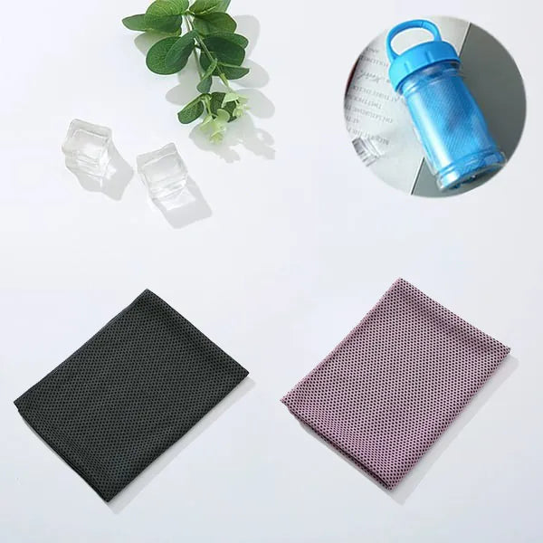 🎉 BUY 1 GET 1 FREE🌞Cooling Bottle - Cold Sweat Towel You Can Use Anywhere, Anytime! Reusable Soft Absorbent Cooling Portable