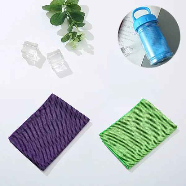 🎉 BUY 1 GET 1 FREE🌞Cooling Bottle - Cold Sweat Towel You Can Use Anywhere, Anytime! Reusable Soft Absorbent Cooling Portable