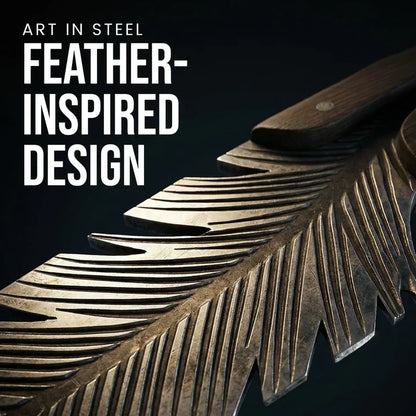 Hand-forged - Feather Knife