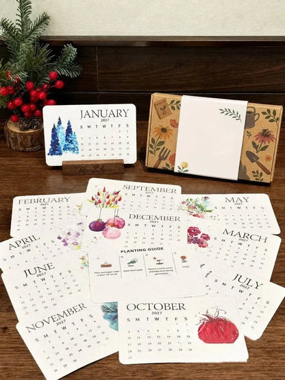 ✨⏳Only $12.99 Last Day Promotion🌱Eco-Friendly Plantable ''Timeless'' Seed Calendar 2027