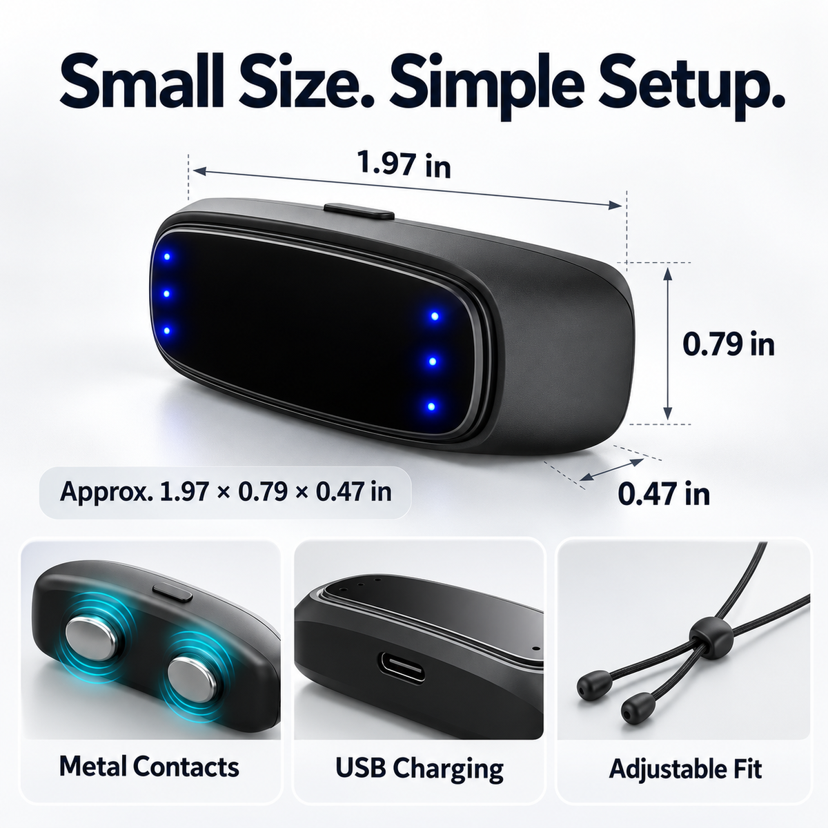 💤 Limited Time Offer😴 Smart Throat Pulse Massager✨ Snoring Relief & Better Sleep
