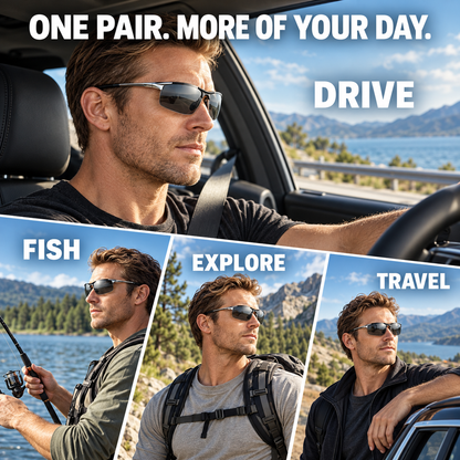 🔥BUY 1 GET 1 FREE🕶️ Photochromic Polarized Sunglasses✨ Anti-Glare Lens