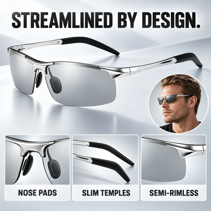 🔥BUY 1 GET 1 FREE🕶️ Photochromic Polarized Sunglasses✨ Anti-Glare Lens