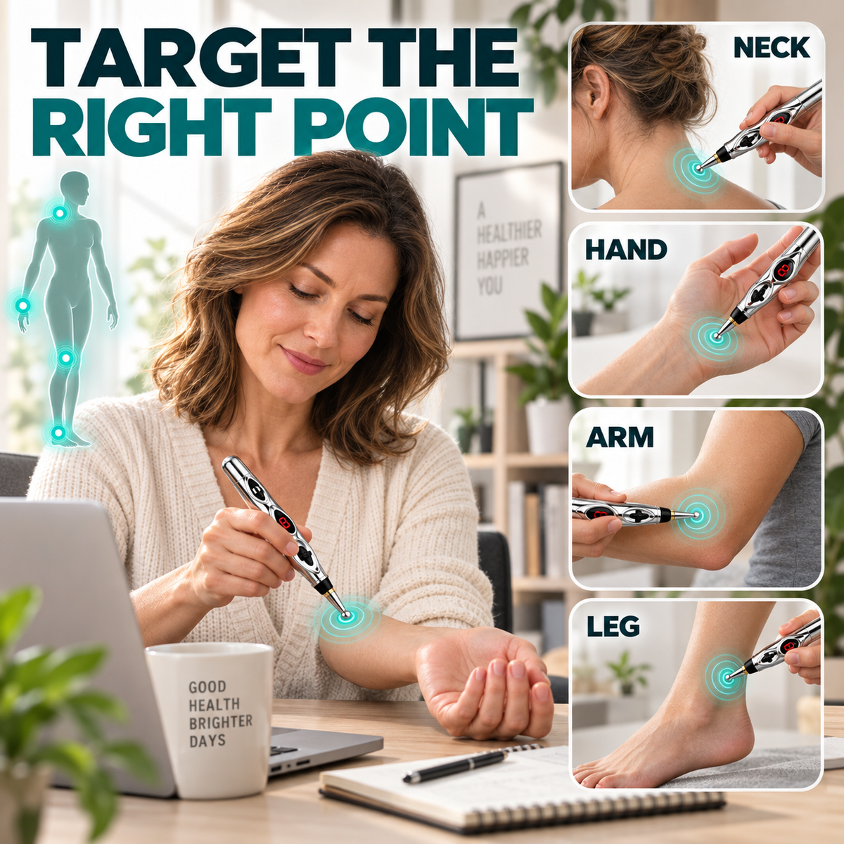 🔥50% OFF🖊️ Acupuncture Relief Pen✨ Targeted Pressure, On-the-Go Relief