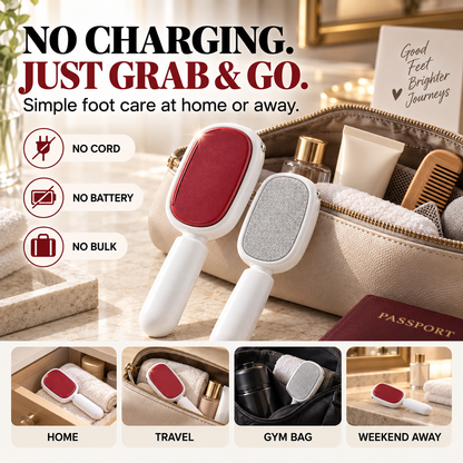 🔥 50% OFF🦶 Double-Sided Foot Scraper✨ Quick Callus Removal