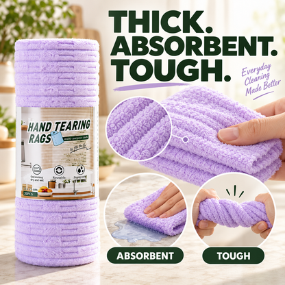 🧽 50% OFF♻️ Reusable Tear-Off Cleaning Cloth Roll✨ Multipurpose & Washable