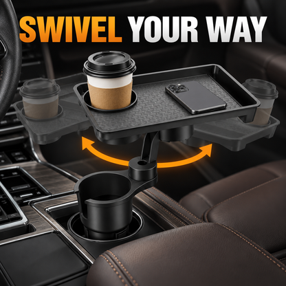 ⚡ 50% OFF🚗 Multifunctional Car Cup Holder Expander✨ Small Tray & Extra Storage
