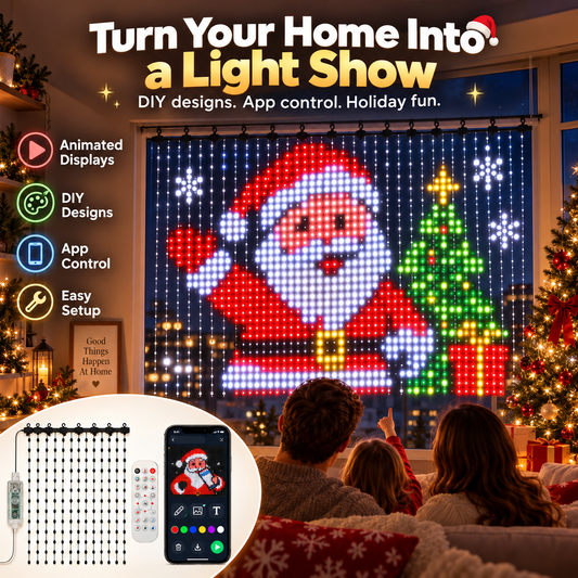 💥 50% OFF✨ Theglowmas LED Christmas Lights🎄 Warm, Bright & Festive